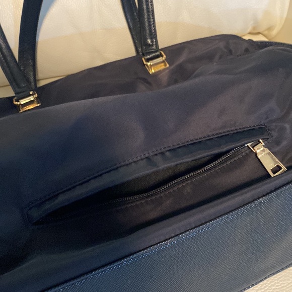 Miztique Nylon Elegant Black Tote computer Travel Bag - Picture 11 of 15